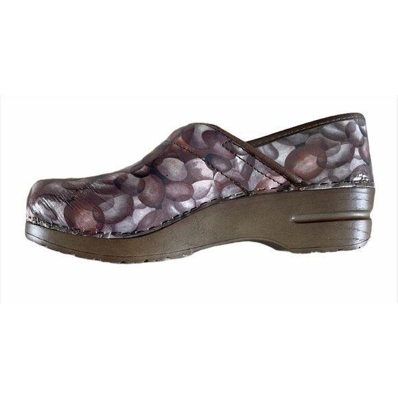 Sanita Danish Clogs The Original Clogs‎ Sz 38 Multicolor Bubble Print - Picture 2 of 9